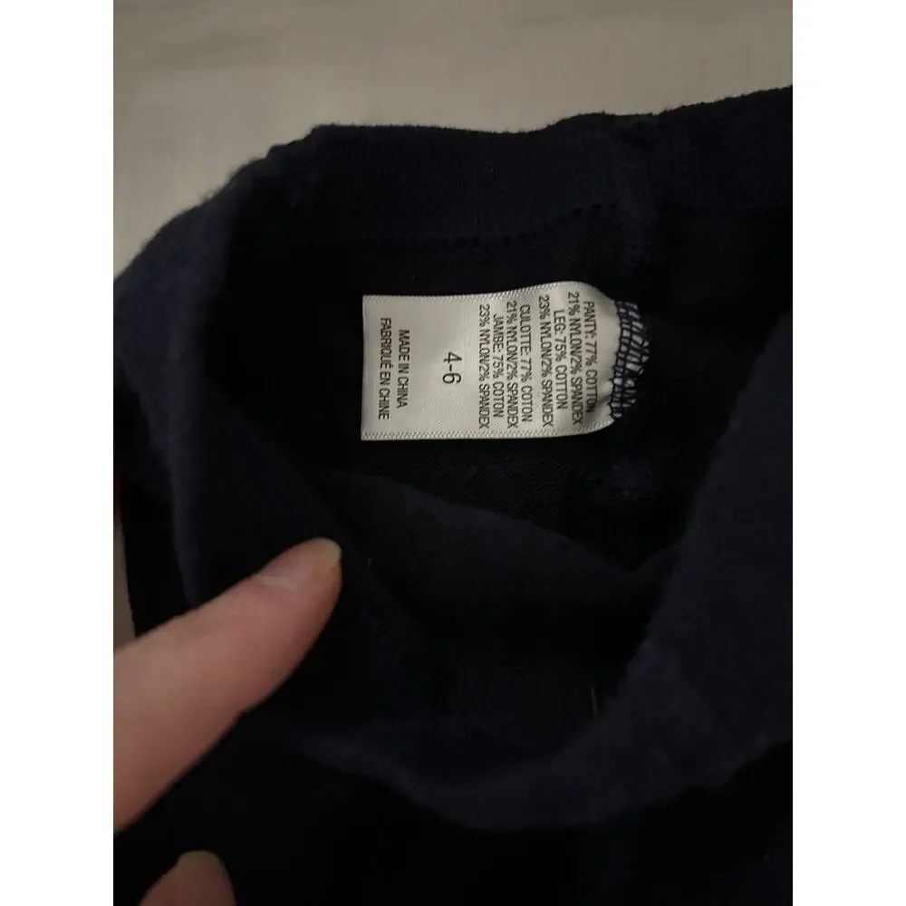 Gymboree Navy Dot Tights